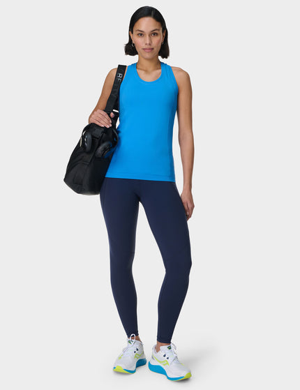 Sweaty Betty Athlete Seamless Gym Vest - Tidal Blueimages5- The Sports Edit