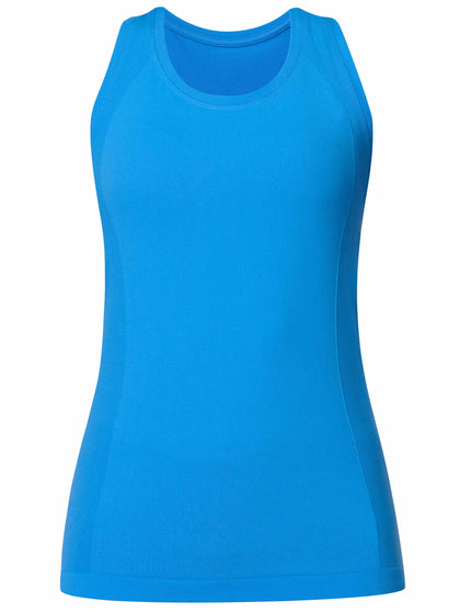 Sweaty Betty Athlete Seamless Gym Vest - Tidal Blueimages6- The Sports Edit