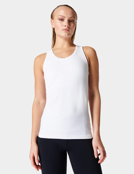 Sweaty Betty Athlete Seamless Gym Vest - Whiteimages1- The Sports Edit