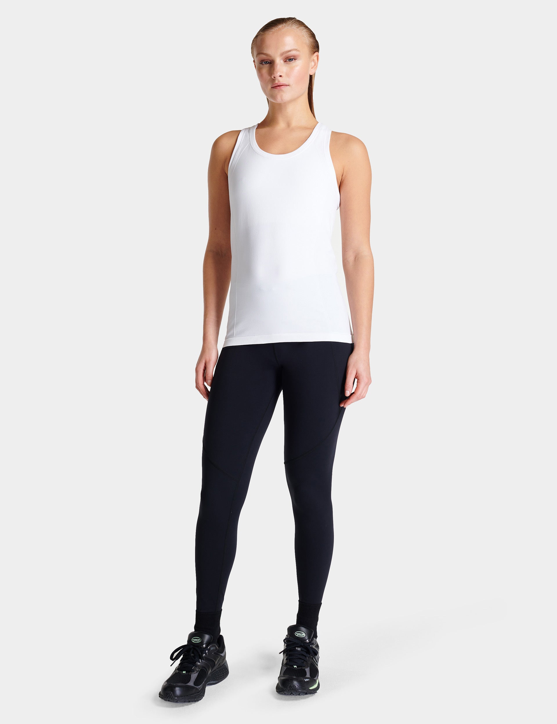 Sweaty Betty | Athlete Seamless Gym Vest - White | The Sports Edit