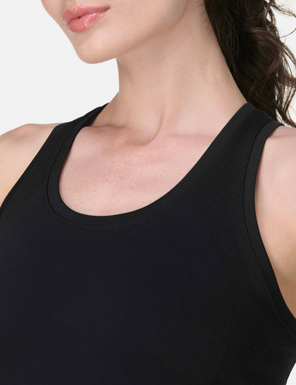 Sweaty Betty Athlete Seamless Workout Vest - Blackimages3- The Sports Edit