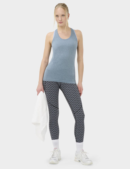 Sweaty Betty Athlete Seamless Workout Vest - Glacier Blue/Luxe Blue Marlimages5- The Sports Edit