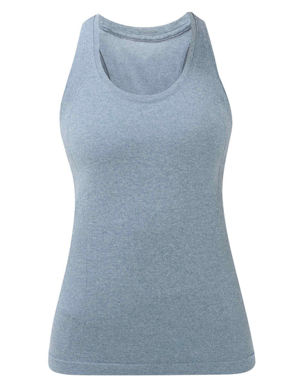 Sweaty Betty Athlete Seamless Workout Vest - Glacier Blue/Luxe Blue Marlimages7- The Sports Edit
