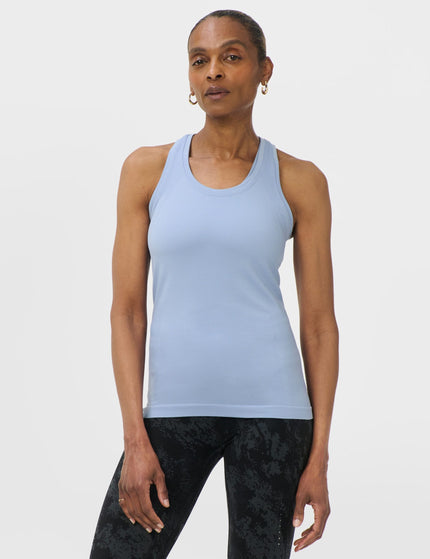 Sweaty Betty Athlete Seamless Workout Vest - Laguna Blueimages1- The Sports Edit