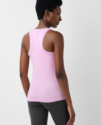 Athlete Seamless Workout Vest - Lilac Pink