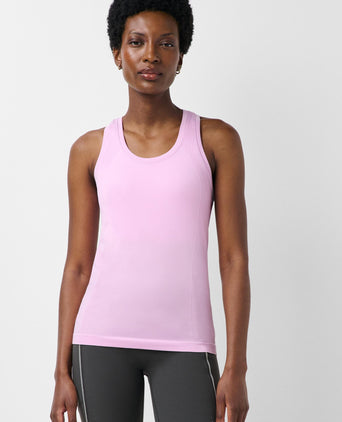Athlete Seamless Workout Vest - Lilac Pink