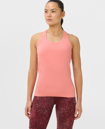 Athlete Seamless Workout Vest - Melrose Pink