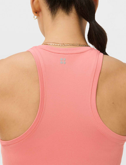 Sweaty Betty Athlete Seamless Workout Vest - Melrose Pinkimages3- The Sports Edit
