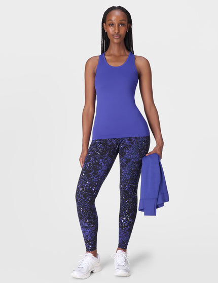 Sweaty Betty Athlete Seamless Workout Vest - Rich Blueimages5- The Sports Edit