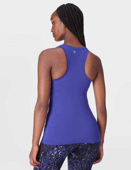 Sweaty Betty Athlete Seamless Workout Vest - Rich Blueimages2- The Sports Edit