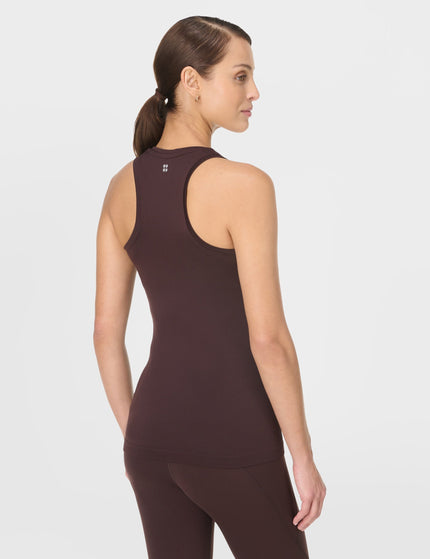 Sweaty Betty Athlete Seamless Workout Vest - Sable Brownimages2- The Sports Edit
