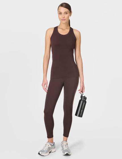 Sweaty Betty Athlete Seamless Workout Vest - Sable Brownimages5- The Sports Edit