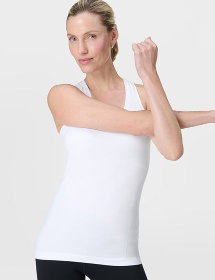 Sweaty Betty Athlete Seamless Workout Vest - Whiteimages5- The Sports Edit
