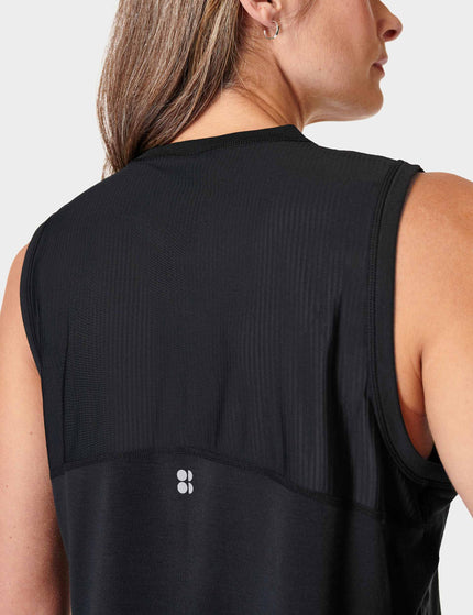 Sweaty Betty Breathe Easy Crop Muscle Vest - Blackimages4- The Sports Edit