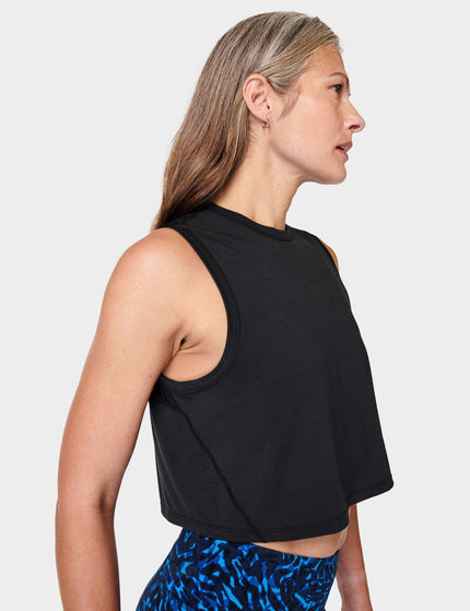 Sweaty Betty Breathe Easy Crop Muscle Vest - Blackimages3- The Sports Edit