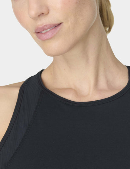 Sweaty Betty Breathe Easy Mesh Run Vest Top - Blackimages4- The Sports Edit