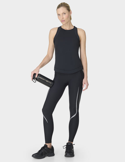 Sweaty Betty Breathe Easy Mesh Run Vest Top - Blackimages6- The Sports Edit