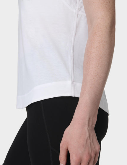 Sweaty Betty Breathe Easy Mesh T-Shirt - Whiteimages4- The Sports Edit