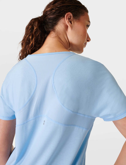 Sweaty Betty Breathe Easy Running T-Shirt - Filter Blueimages3- The Sports Edit