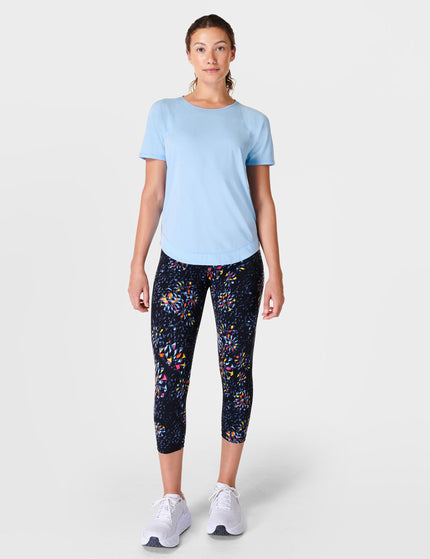 Sweaty Betty Breathe Easy Running T-Shirt - Filter Blueimages4- The Sports Edit