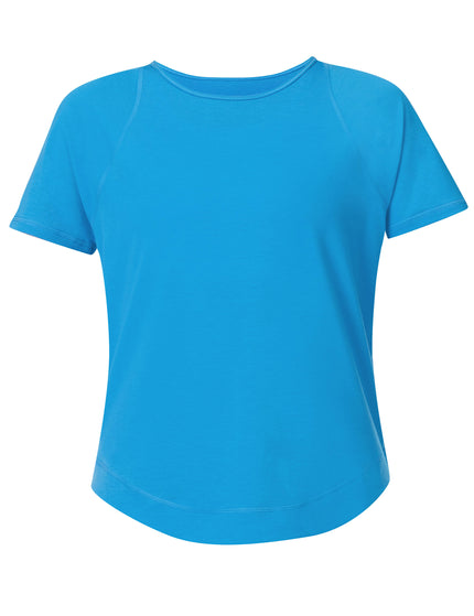 Sweaty Betty Breathe Easy Running T-Shirt - Tidal Blueimages7- The Sports Edit