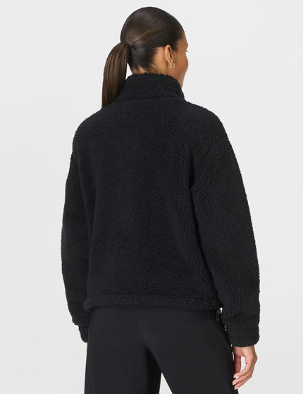 Sweaty Betty Canyon Fleece Zip Up - Blackimages2- The Sports Edit