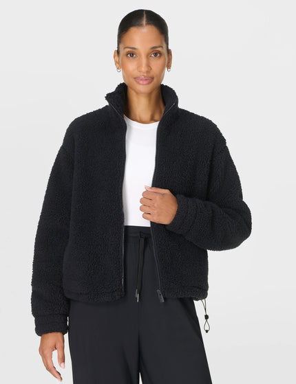 Sweaty Betty Canyon Fleece Zip Up - Blackimages5- The Sports Edit