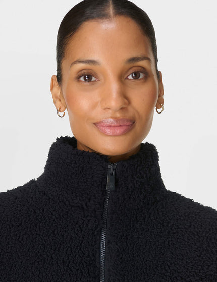 Sweaty Betty Canyon Fleece Zip Up - Blackimages3- The Sports Edit