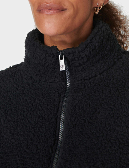 Sweaty Betty Canyon Fleece Zip Up - Blackimages4- The Sports Edit