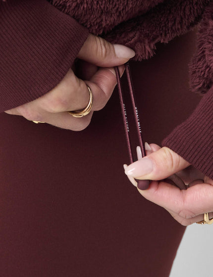 Sweaty Betty Canyon Fleece Zip Up - Malbec Redimages4- The Sports Edit