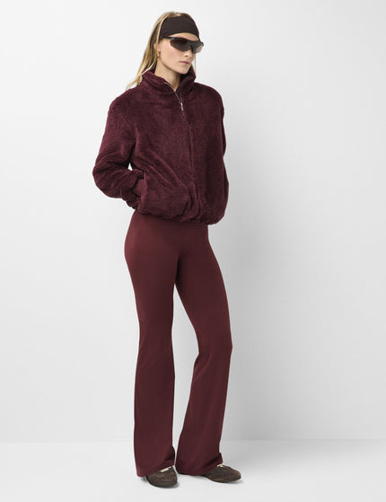 Sweaty Betty Canyon Fleece Zip Up - Malbec Redimages6- The Sports Edit