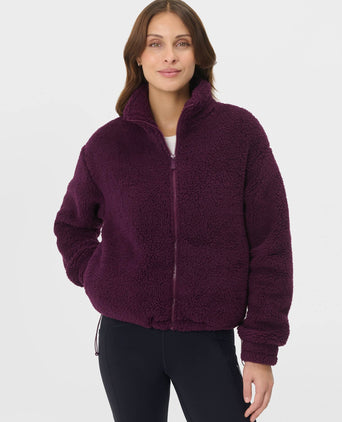 Canyon Fleece Zip Up - Plum Purple