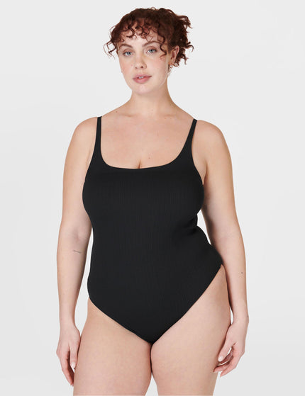 Sweaty Betty Capri Crinkled Scoop Neck Swimsuit - Blackimages1- The Sports Edit