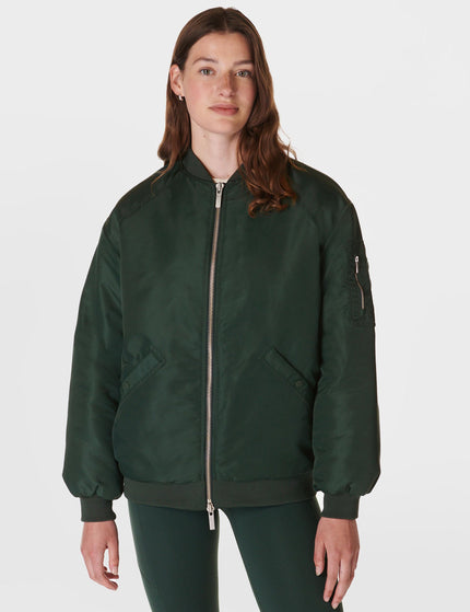 Sweaty Betty Cityscape Longline Bomber - Trek Greenimages1- The Sports Edit