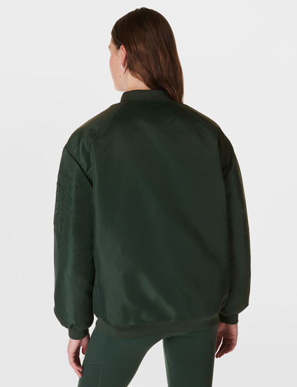 Sweaty Betty Cityscape Longline Bomber - Trek Greenimages2- The Sports Edit