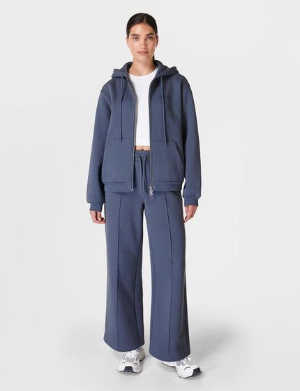 Sweaty Betty Elevated Zip Up Hoody - Endless Blueimages4- The Sports Edit