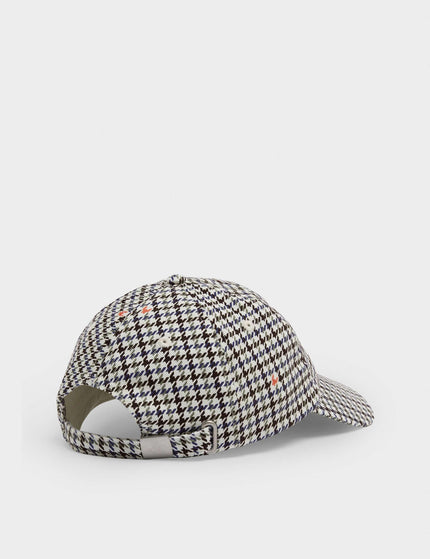 Sweaty Betty Embroidery Cap - Brown Houndstooth Check Printimages2- The Sports Edit