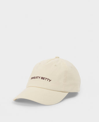 Embroidery Cap - Ecru Beige