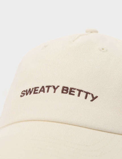 Sweaty Betty Embroidery Cap - Ecru Beigeimages3- The Sports Edit