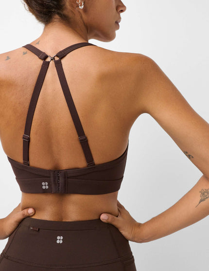 Sweaty Betty EmPower Sports Bra - Espresso Brownimages4- The Sports Edit