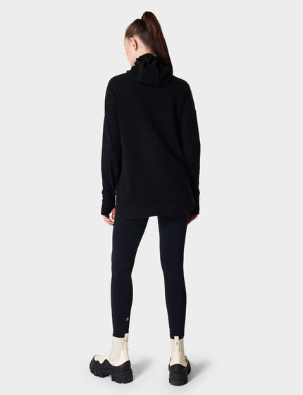 Sweaty Betty Escape Italian Fleece Hoody - Blackimages5- The Sports Edit