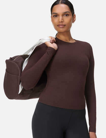 Sweaty Betty Essential Sculpt Long Sleeve Top - Sable Brownimages5- The Sports Edit