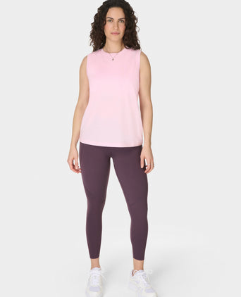 Essential Sleeveless Vest - Nerine Pink