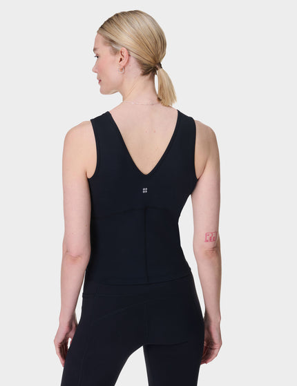 Sweaty Betty Gaia V-Neck Tank - Blackimages2- The Sports Edit