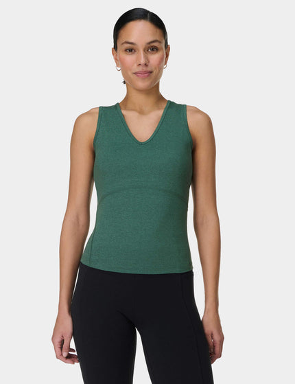 Sweaty Betty Gaia V-Neck Tank - Glade Green Marlimages1- The Sports Edit