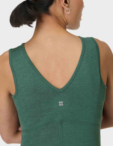 Sweaty Betty Gaia V-Neck Tank - Glade Green Marlimages4- The Sports Edit