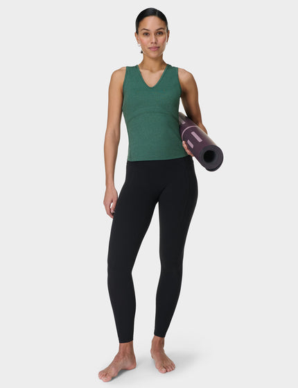 Sweaty Betty Gaia V-Neck Tank - Glade Green Marlimages5- The Sports Edit