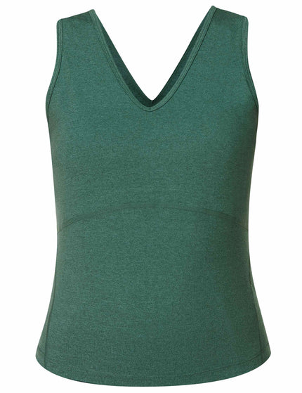 Sweaty Betty Gaia V-Neck Tank - Glade Green Marlimages6- The Sports Edit