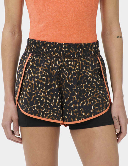 Sweaty Betty Get Set 2-in-1 Multi-Train Shorts - Brown Offbeat Animal Printimages1- The Sports Edit