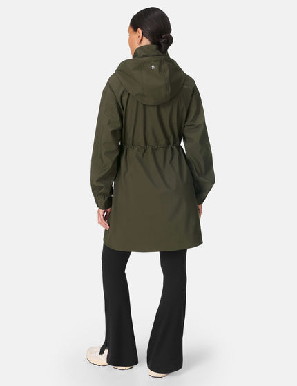 Sweaty Betty Guide Waterproof Parka - Nori Greenimages2- The Sports Edit